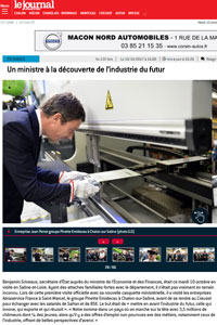 benjamin griveaux jean perrot pinette pliage industrie du futur