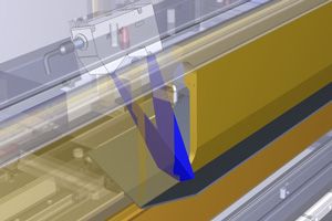 press brake angle measuring and correcting system