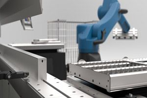 robot sheet metal bending operations