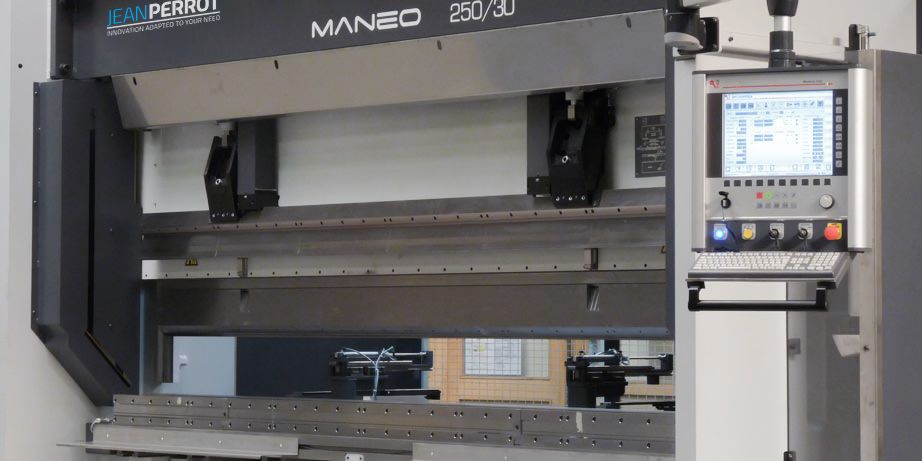 semi automatic press brake bending center