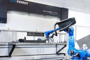 cellule de pliage robotisee toles profiles
